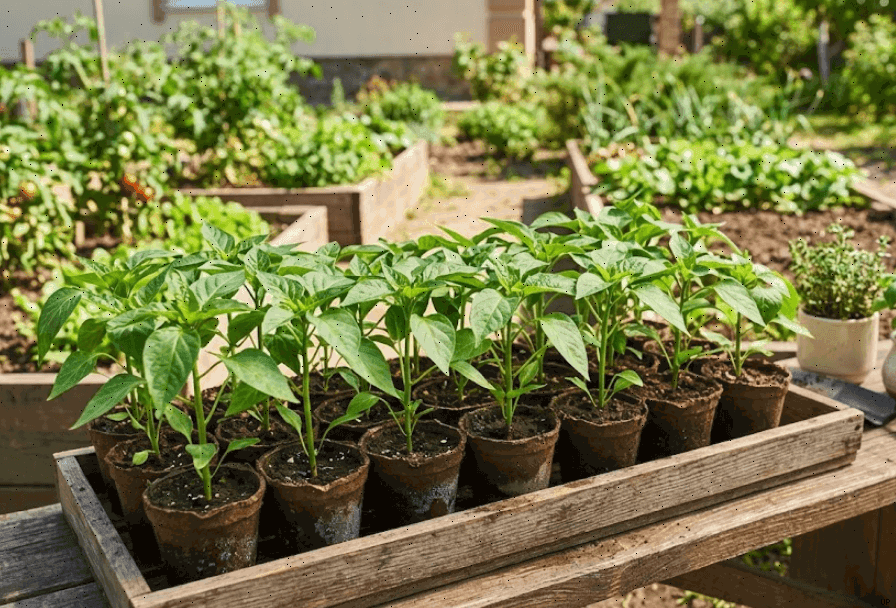 Розсада перцю