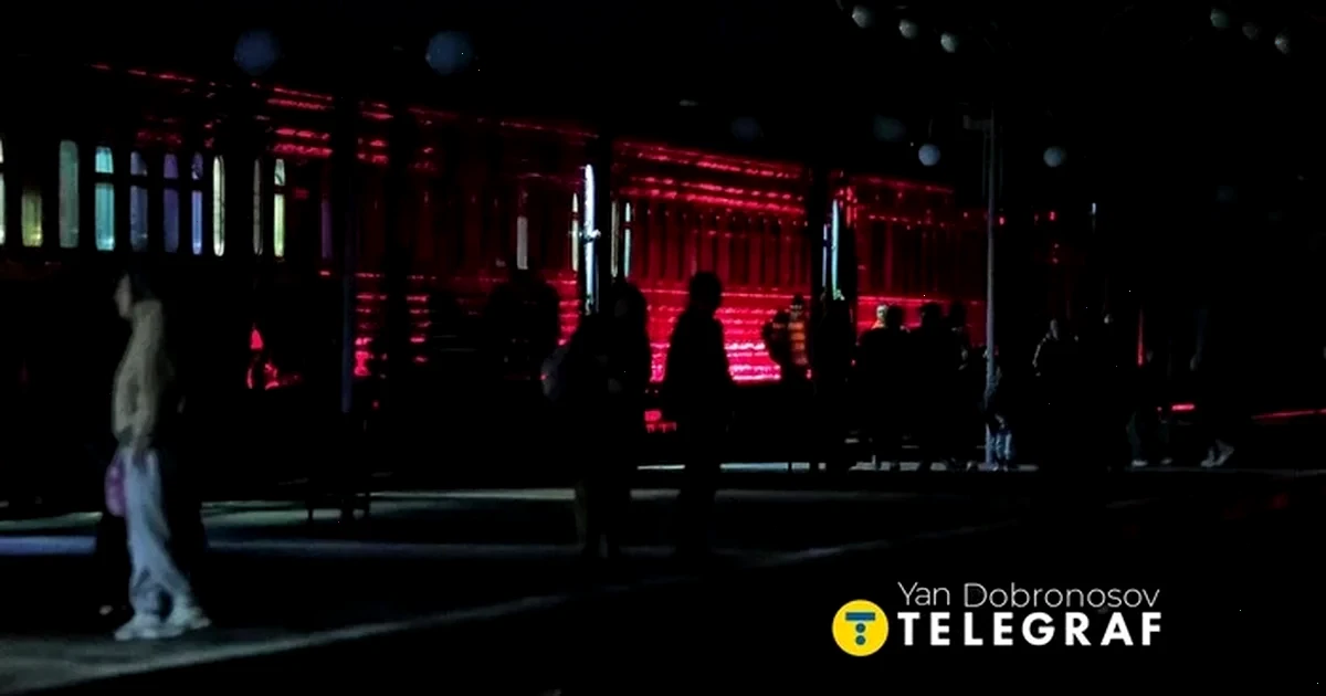 евакуація пасажирів з поїзду