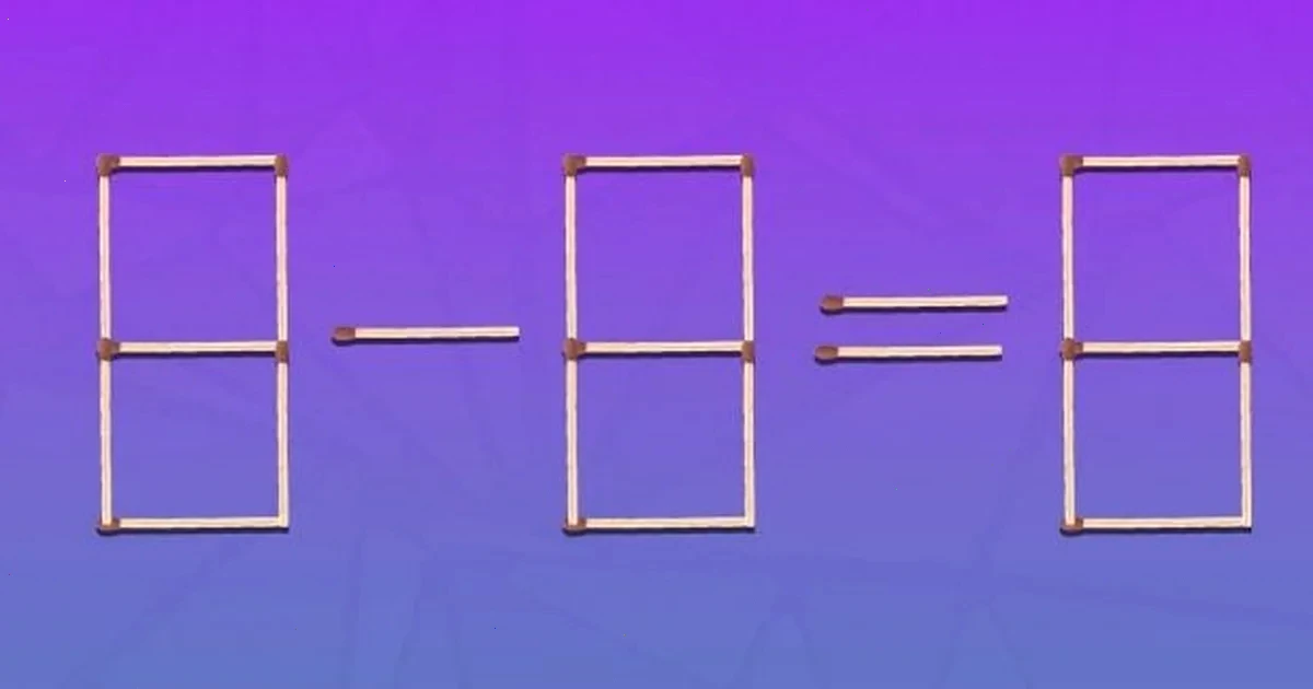 головоломка з сірниками