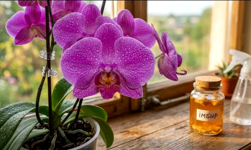 Розчин для поливу орхідеї