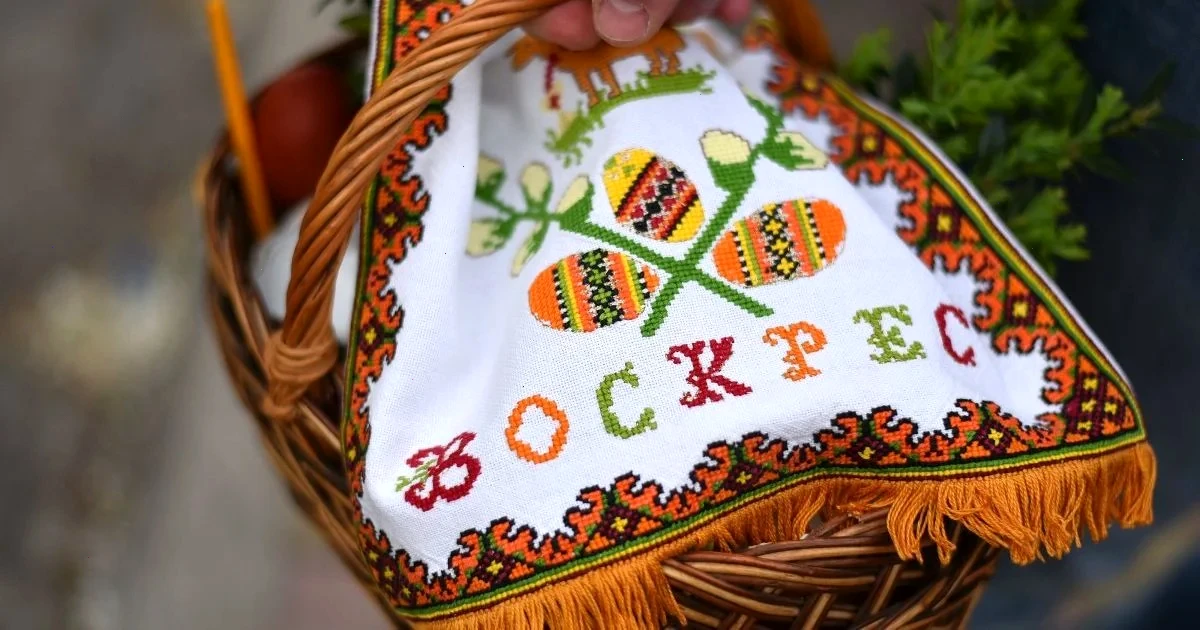 освячення великоднього кошика