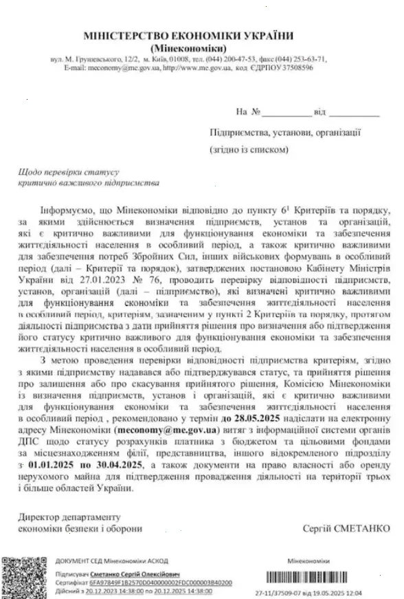 бронювання від мобілізації - Втрата бронювання працівниками.
