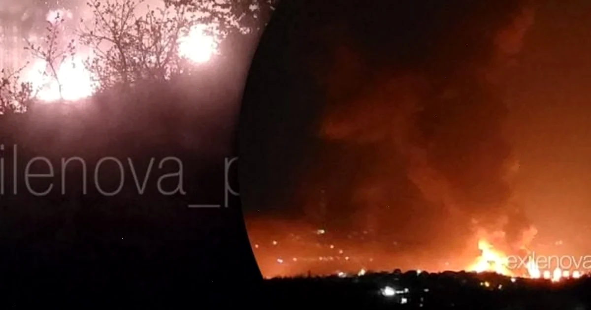 Дрони атакували Туапсе: десятки вибухів та нова пожежа на НПЗ
