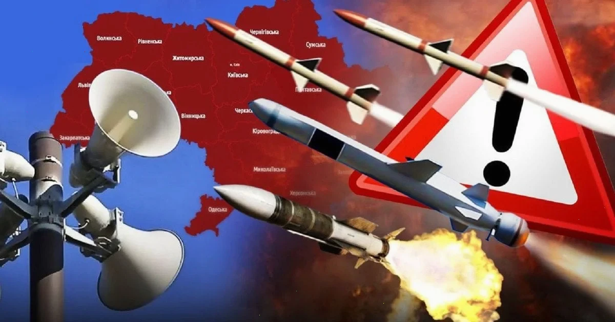 повітряна тривога Україна