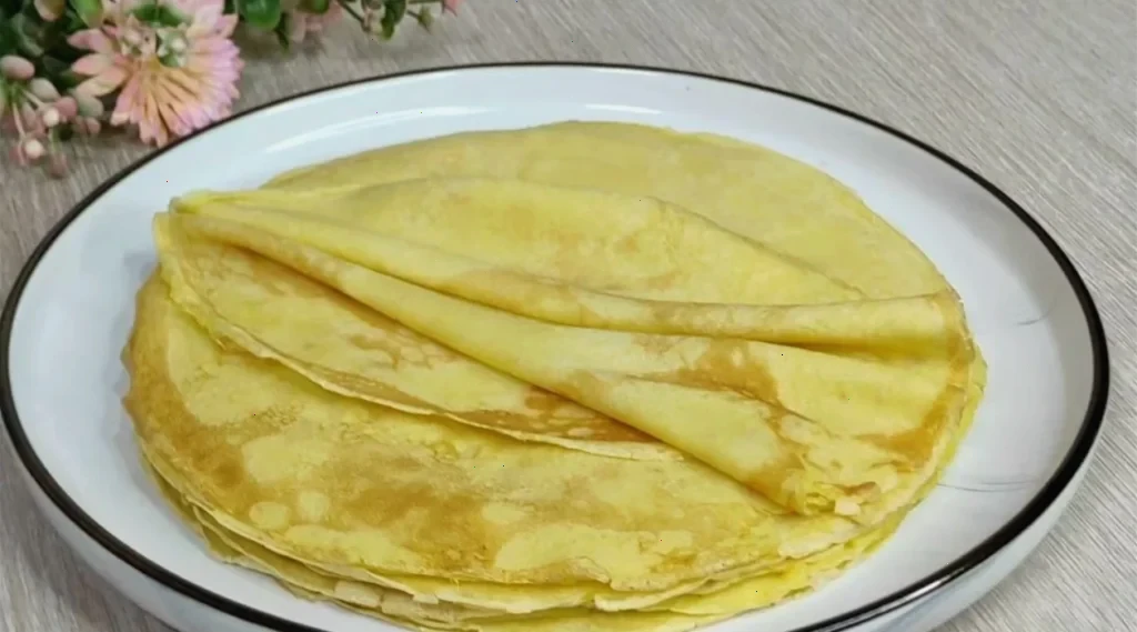 млинці на газованій воді — крок 6, покроковий рецепт