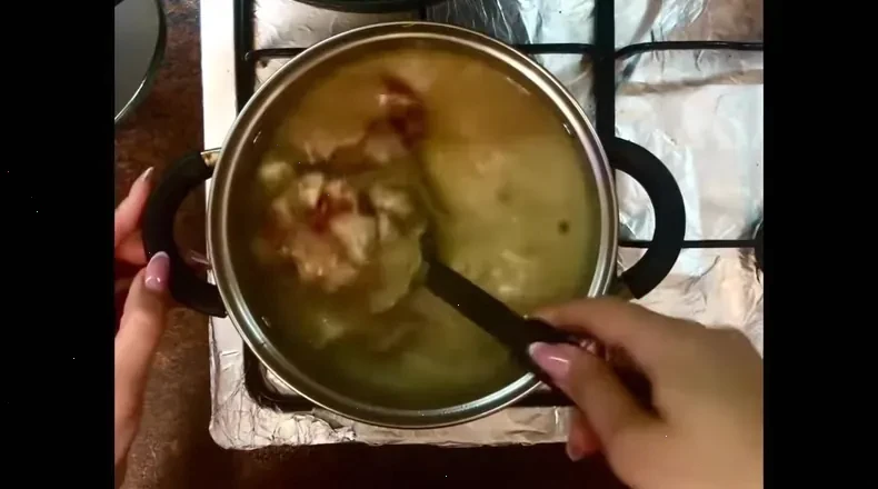 м’ясо з підливою — крок 7, покроковий рецепт