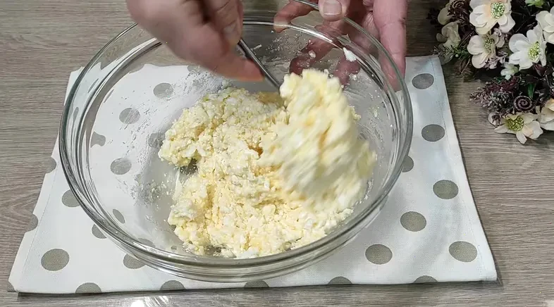 сирні кульки — крок 2, покроковий рецепт