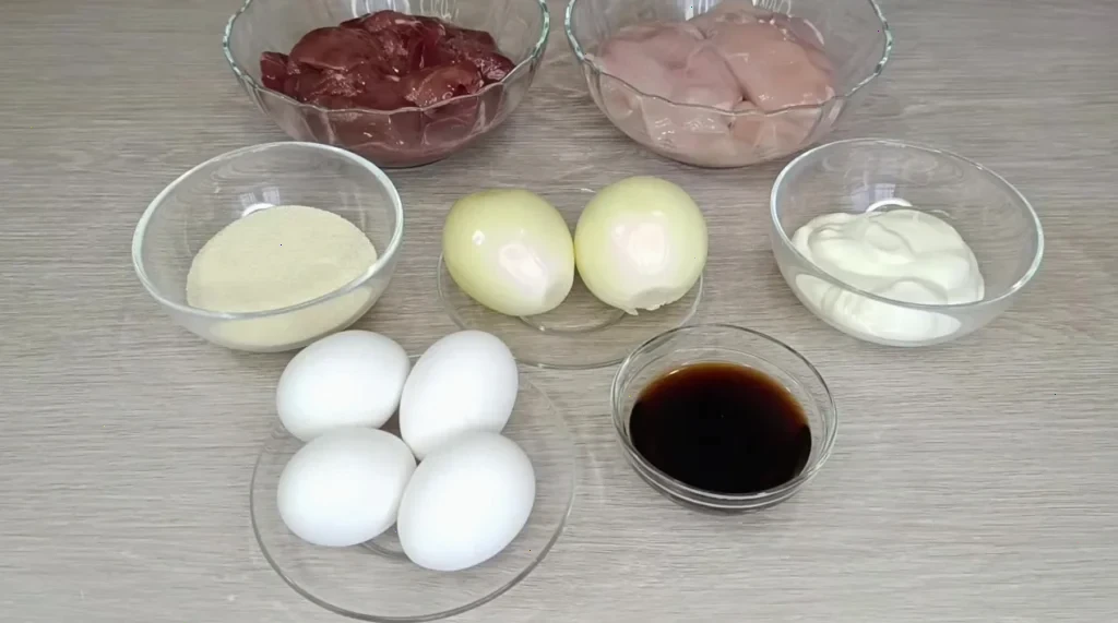 Закусочний торт з курячого м'яса — ніжний і ефектний