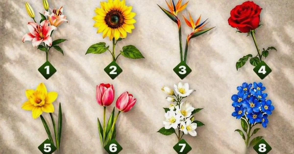 Виберіть квітку і дізнайтеся про свій стиль кохання