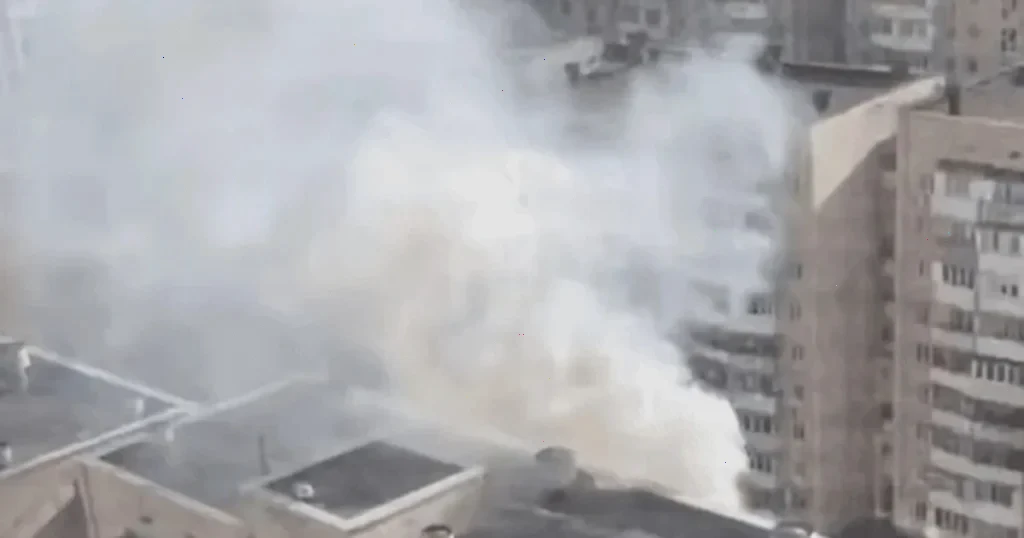 терорист у Києві підпалив квартиру