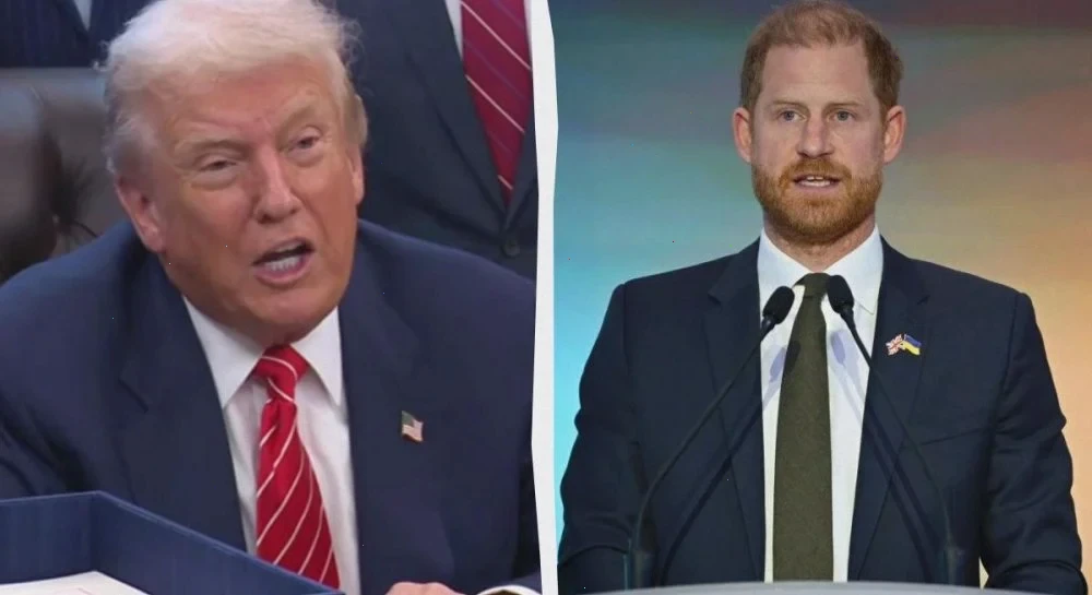 Трамп розлютився через заяву принца Гаррі щодо США та України
