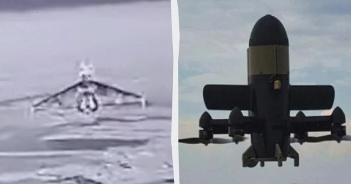 український військовий збив дрони