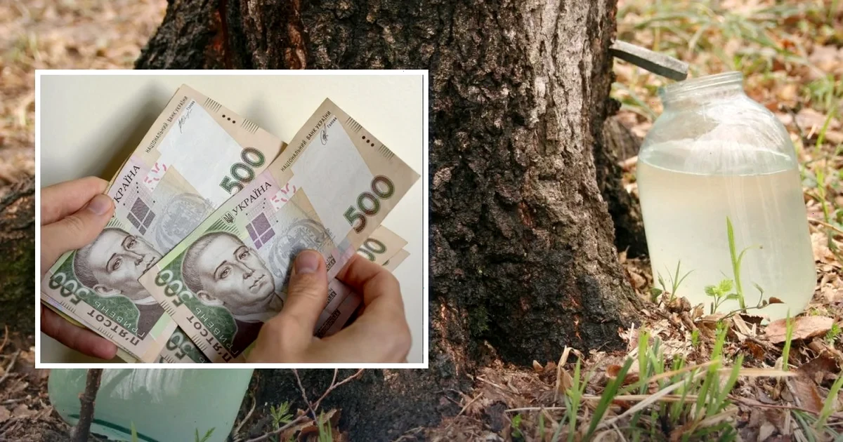 збір березового соку в Україні