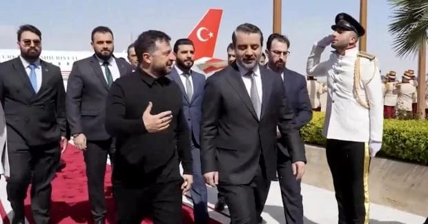 Зеленський вперше прибув з офіційним візитом до Сирії