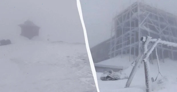 До України повернулася зима: в одній з областей добряче засніжило (фото)